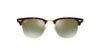 Ray-Ban Clubmaster RB3016 Dark Tortoise/Green Mirror #colour_dark-tortoise-green-mirror