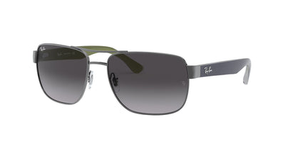 Ray-Ban RB3530 Gunmetal/Light Grey Gradient Dark Grey #colour_gunmetal-light-grey-gradient-dark-grey