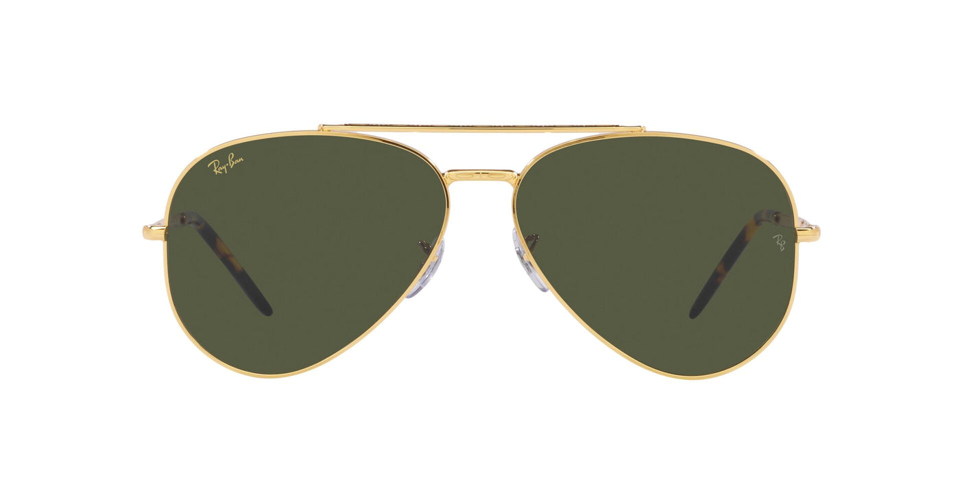 Ray-Ban New Aviator RB3625 Legend Gold/Green #colour_legend-gold-green
