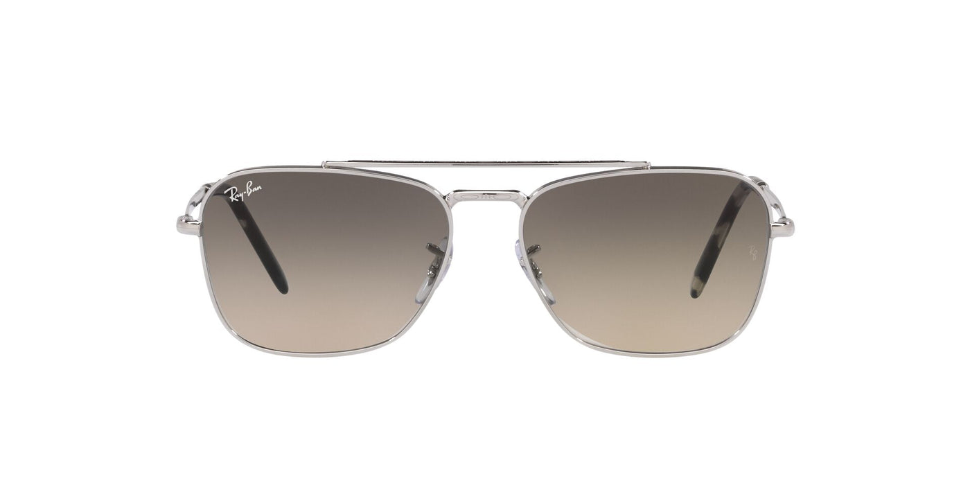 Ray-Ban New Caravan RB3636 Silver/Clear Gradient Grey #colour_silver-clear-gradient-grey