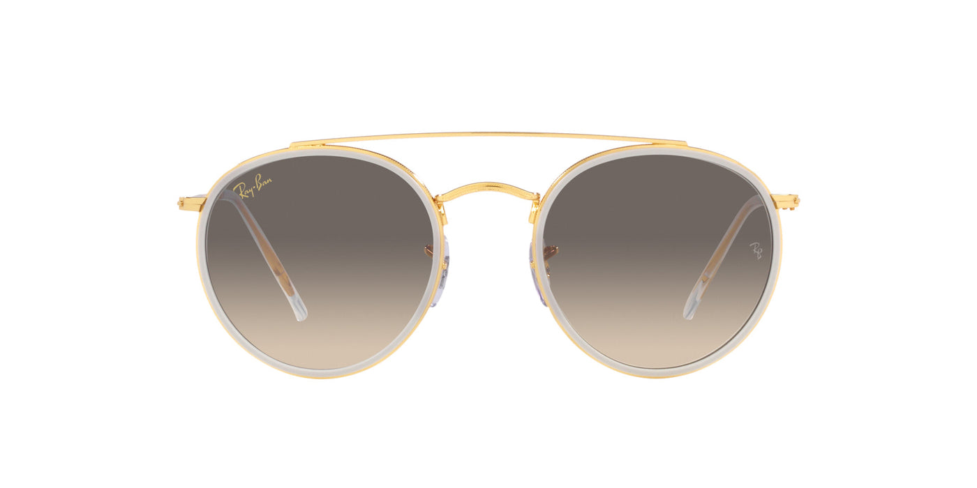 Ray-Ban RB3647N Legend Gold/Clear Gradient Grey #colour_legend-gold-clear-gradient-grey