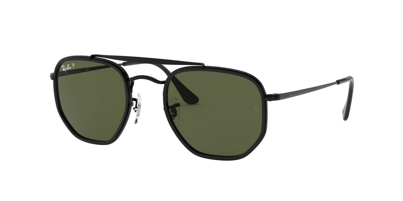 Ray-Ban The Marshal II RB3648M Black/G-15 Green #colour_black-g-15-green