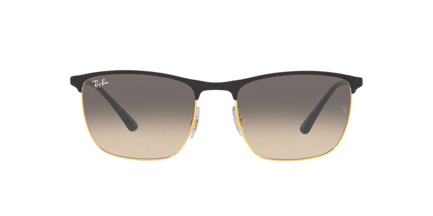 Ray-Ban RB3686 Black On Arista/Clear Gradient Grey #colour_black-on-arista-clear-gradient-grey