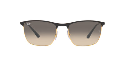 Ray-Ban RB3686 Black On Arista/Clear Gradient Grey #colour_black-on-arista-clear-gradient-grey