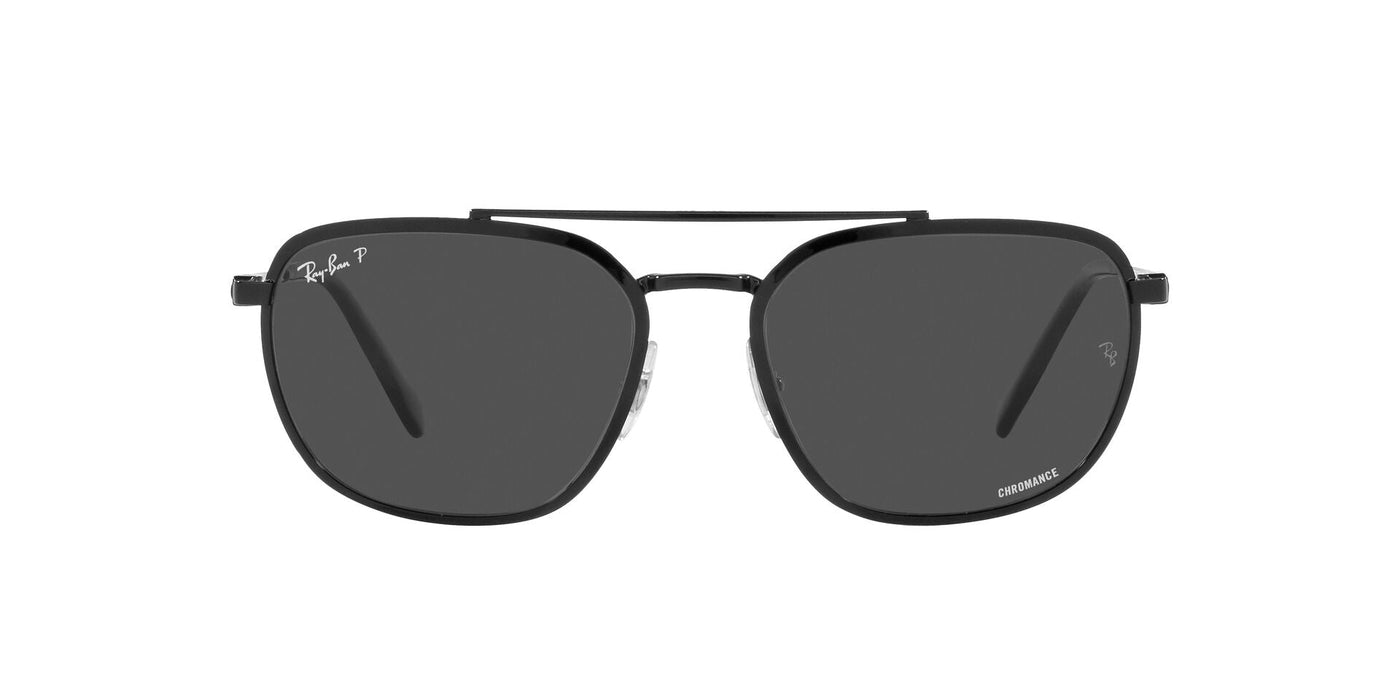 Ray-Ban RB3708 Black/Dark Grey Polarised #colour_black-dark-grey-polarised