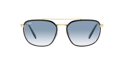 Ray-Ban RB3708 Black On Arista/Demo Lens #colour_black-on-arista-demo-lens