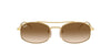 Ray-Ban RB3719 Gold/Light Brown #colour_gold-light-brown