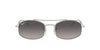 Ray-Ban RB3719 Silver/Light Grey Polarised #colour_silver-light-grey-polarised