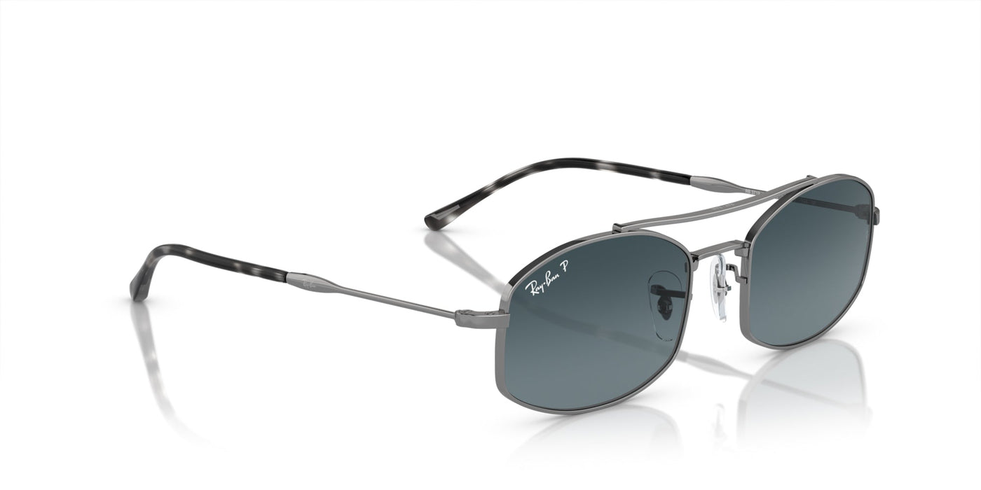 Ray-Ban RB3719 Gunmetal/Dark Blue Polarised #colour_gunmetal-dark-blue-polarised