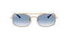 Ray-Ban RB3719 Rose Gold/Light Blue #colour_rose-gold-light-blue