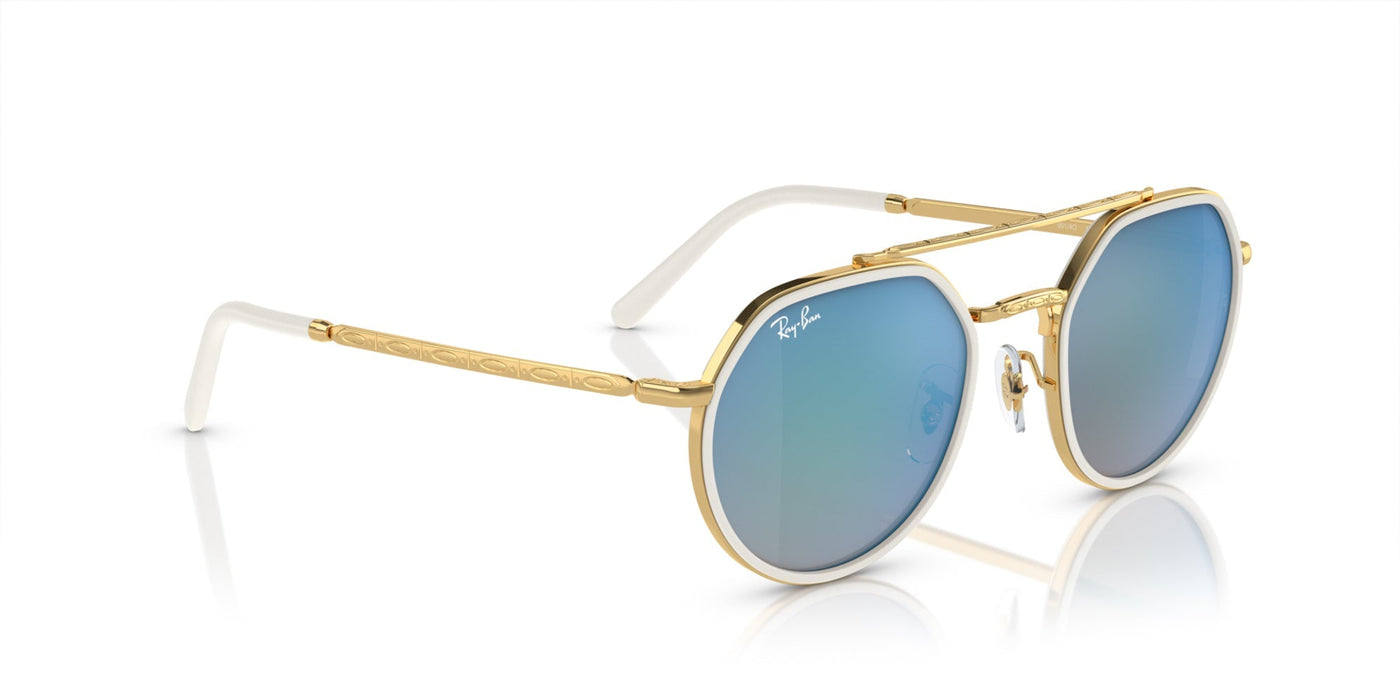 Ray-Ban RB3765 Gold/Blue #colour_gold-blue