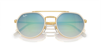 Ray-Ban RB3765 Gold/Blue #colour_gold-blue