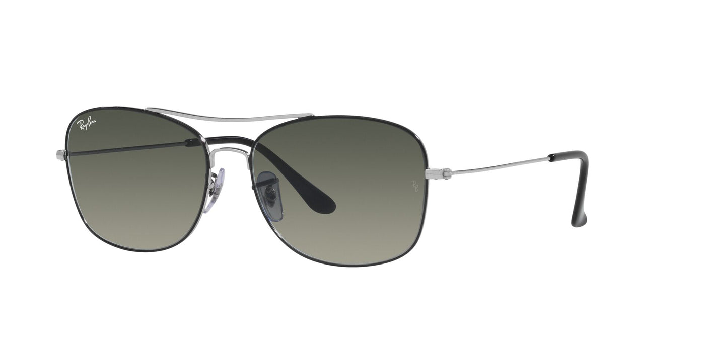 Ray-Ban RB3799 Black On Silver/Grey Gradient #colour_black-on-silver-grey-gradient