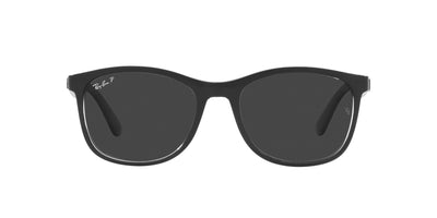 Ray-Ban RB4374 Black On Transparent/Polarised Black #colour_black-on-transparent-polarised-black