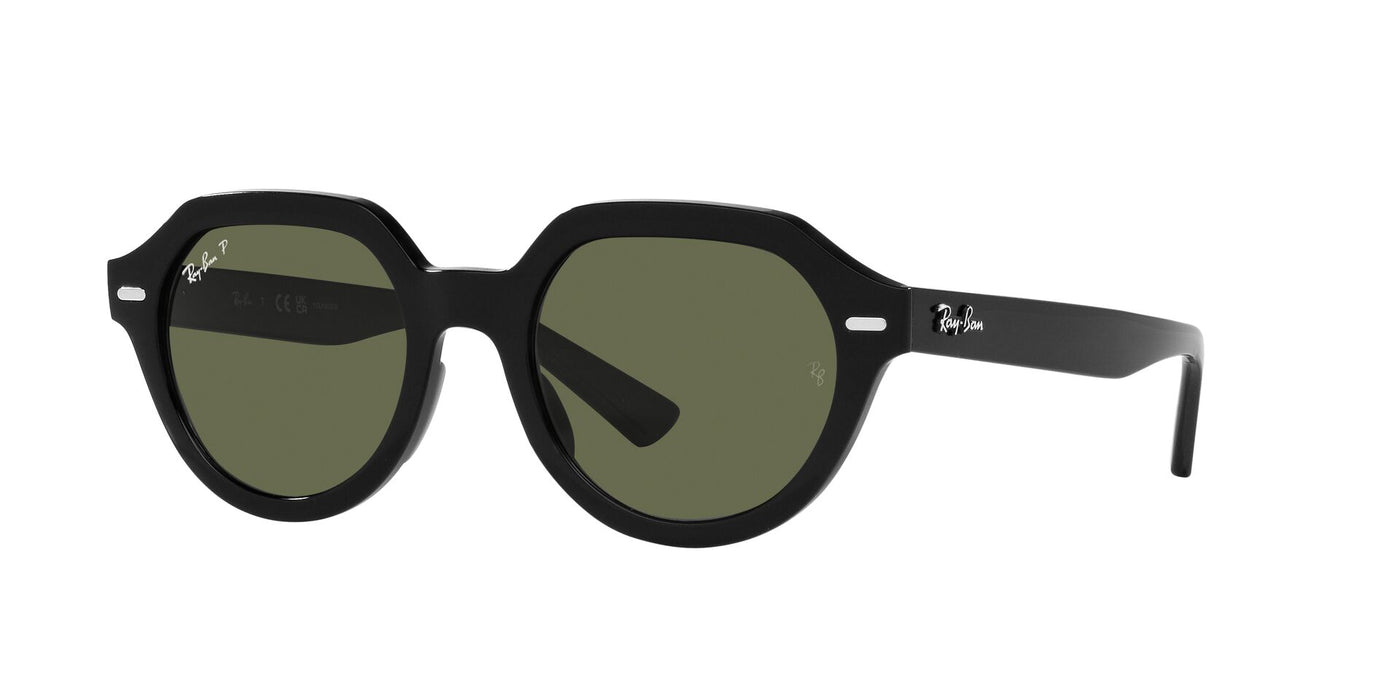 Ray-Ban Gina RB4399 Black/Green Polarised #colour_black-green-polarised