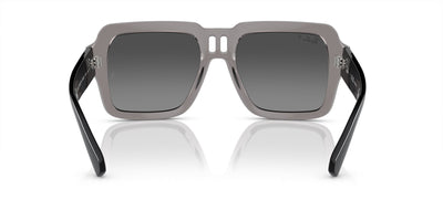 Ray-Ban Magellan RB4408 Transparent Grey/Silver-Grey Polarised #colour_transparent-grey-silver-grey-polarised