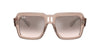 Ray-Ban Magellan RB4408 Transparent Light Brown/Silver-Brown Mirror #colour_transparent-light-brown-silver-brown-mirror