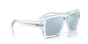 Ray-Ban Magellan RB4408 Transparent Light Blue/Light Blue-Silver Mirror #colour_transparent-light-blue-light-blue-silver-mirror