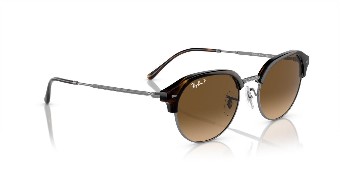 Ray-Ban RB4429 Havana On Gunmetal/Brown Polarised #colour_havana-on-gunmetal-brown-polarised