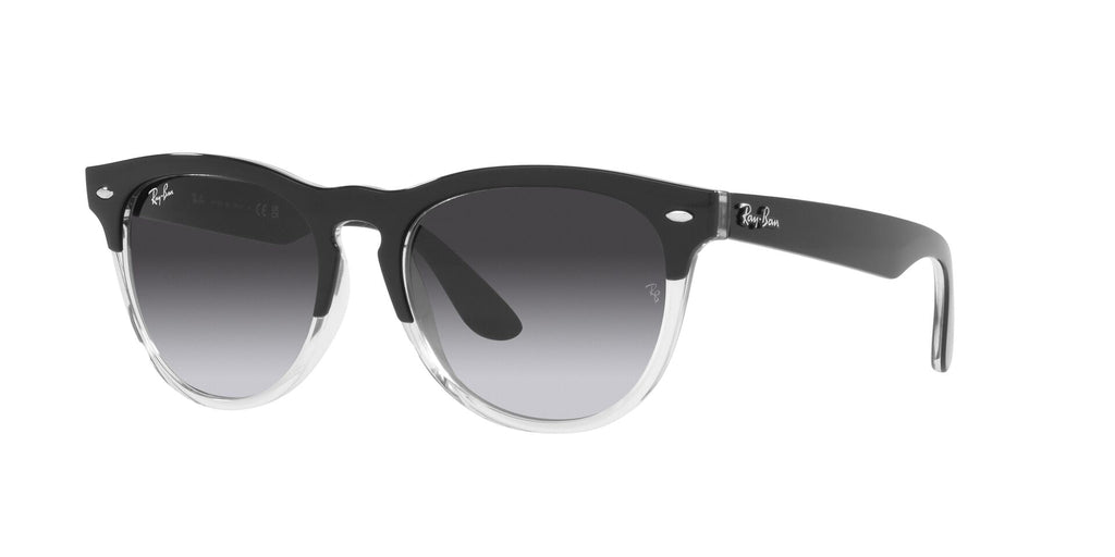 Ray-Ban Iris RB4471 Black On Transparent/Grey Gradient Blue #colour_black-on-transparent-grey-gradient-blue