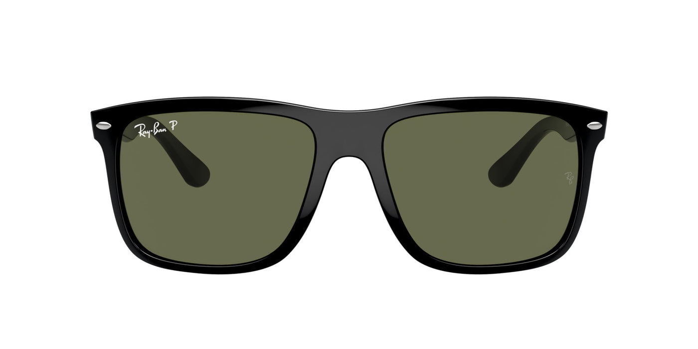 Ray-Ban Boyfriend Two RB4547 Black/Green Polarised #colour_black-green-polarised