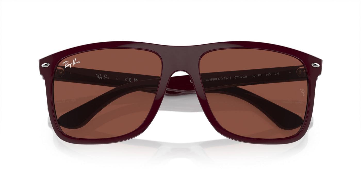 Ray-Ban Boyfriend Two RB4547 Bordeaux/Red #colour_bordeaux-red