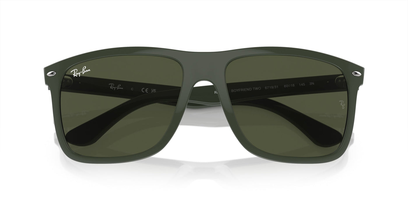 Ray-Ban Boyfriend Two RB4547 Green/Green #colour_green-green