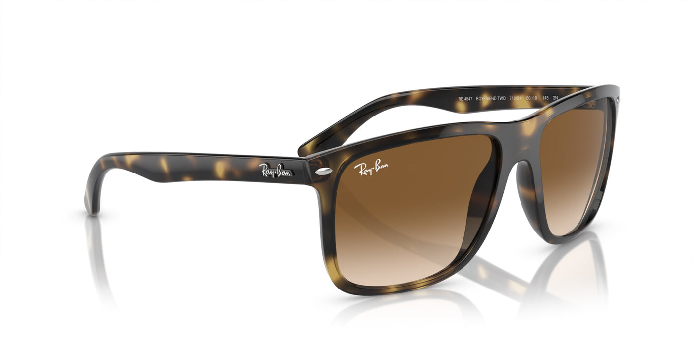 Ray-Ban Boyfriend Two RB4547 Havana/Light Brown #colour_havana-light-brown