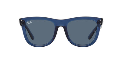 Ray-Ban Wayfarer Reverse RBR0502S Transparent Navy Blue/Dark Blue #colour_transparent-navy-blue-dark-blue