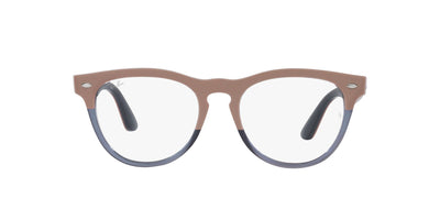 Ray-Ban Iris RB4471V Beige On Transparent Dark Blue #colour_beige-on-transparent-dark-blue