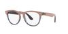 Ray-Ban Iris RB4471V Beige On Transparent Dark Blue #colour_beige-on-transparent-dark-blue