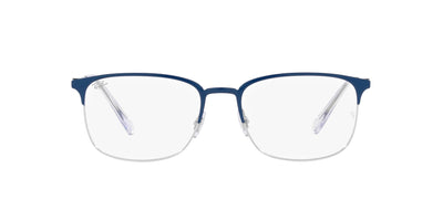 Ray-Ban RB6494 Blue On Silver #colour_blue-on-silver