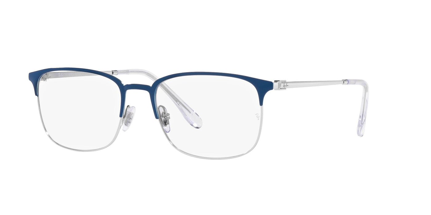 Ray-Ban RB6494 Blue On Silver #colour_blue-on-silver