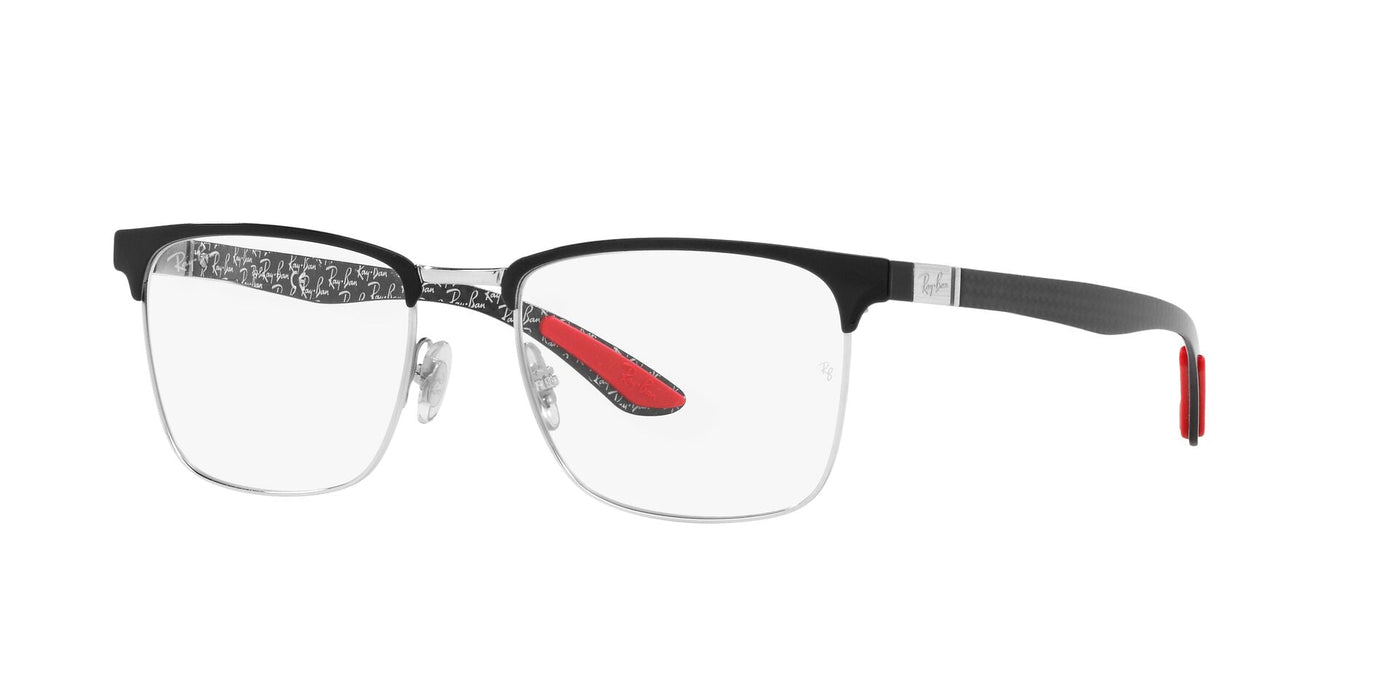 Ray-Ban RB8421 Black On Silver #colour_black-on-silver