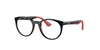 Ray-Ban Junior RB1628 Black On Red #colour_black-on-red