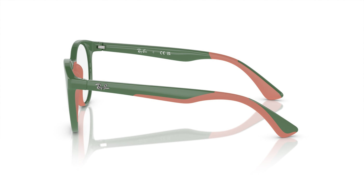 Ray-Ban Junior RB1628 Green On Pink #colour_green-on-pink