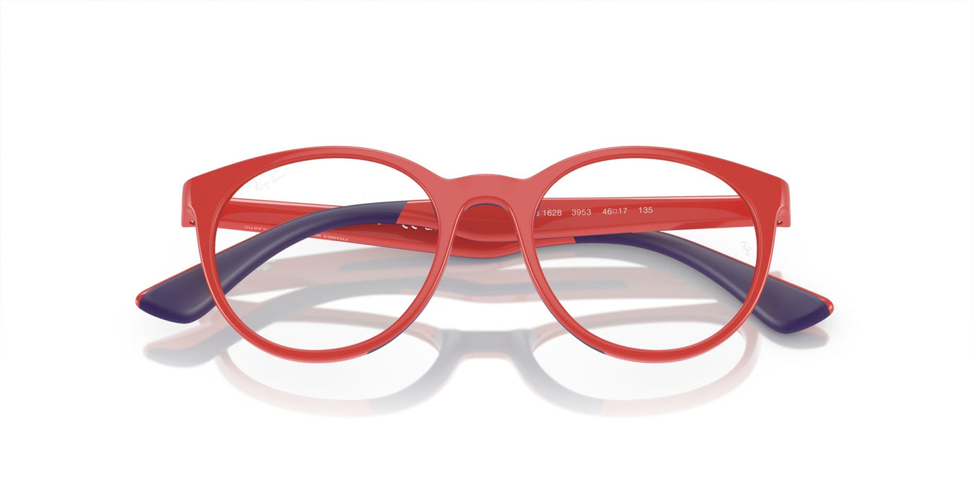 Ray-Ban Junior RB1628 Red On Blue #colour_red-on-blue