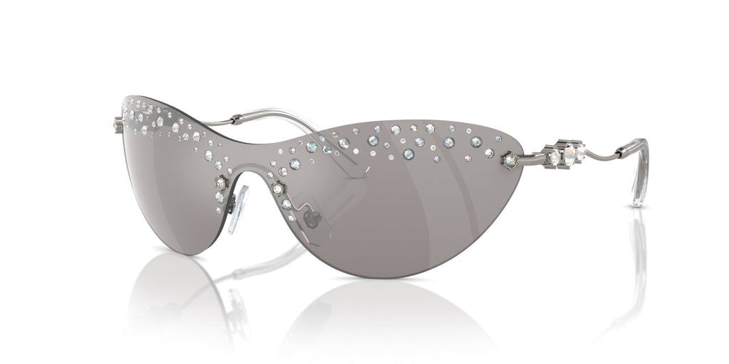 Swarovski SK7023 Gunmetal/Light Grey Silver Mirror #colour_gunmetal-light-grey-silver-mirror