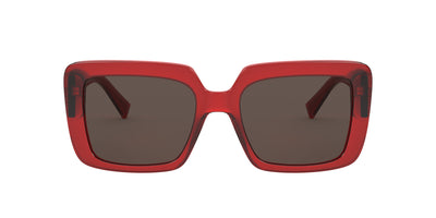 Versace VE4384B Transparent Red/Dark Brown #colour_transparent-red-dark-brown