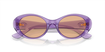 Versace VE4455U Purple Transparent/Dark Brown #colour_purple-transparent-dark-brown