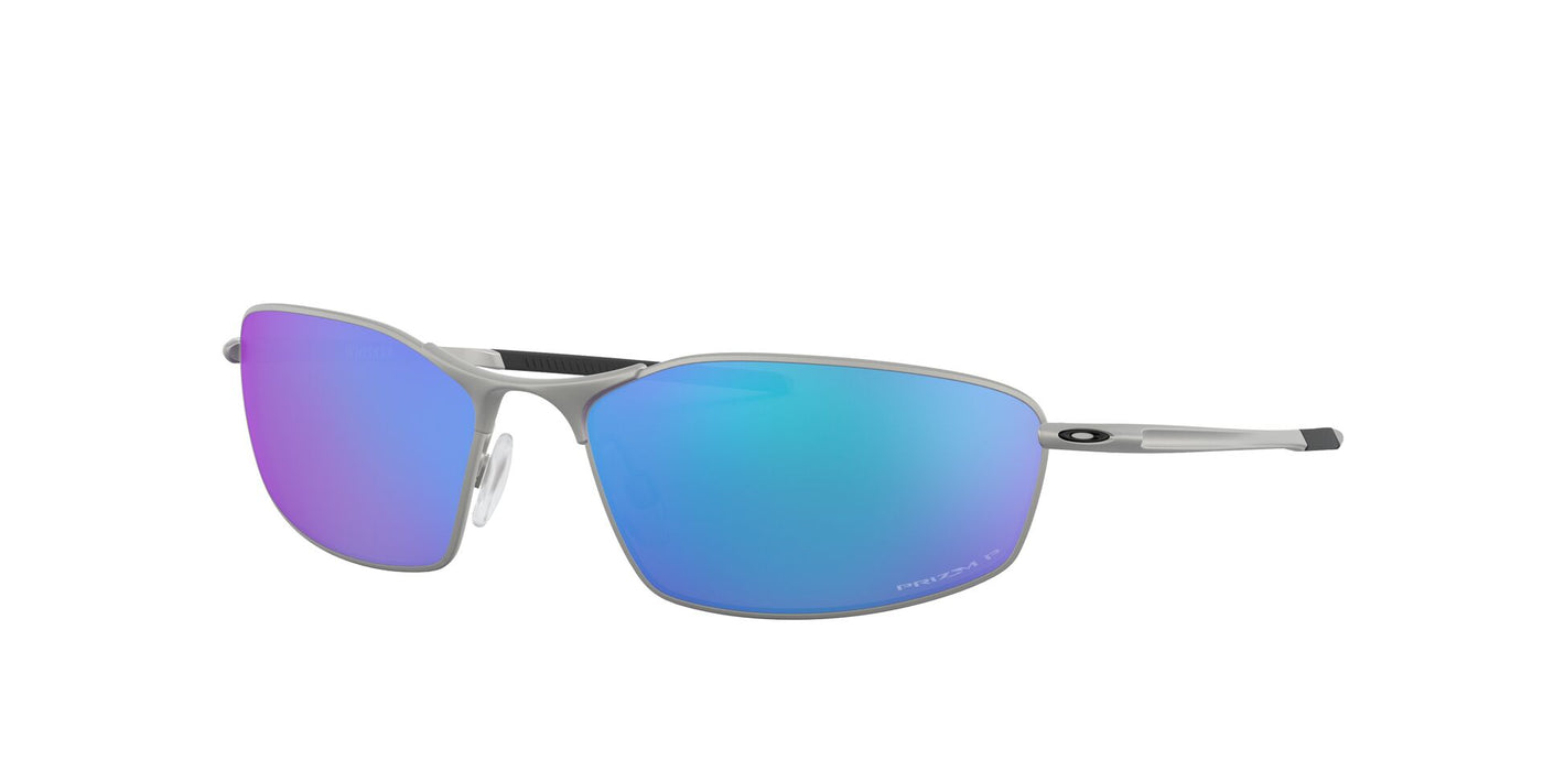 Oakley Whisker OO4141 Silver/Blue Polarised #colour_silver-blue-polarised