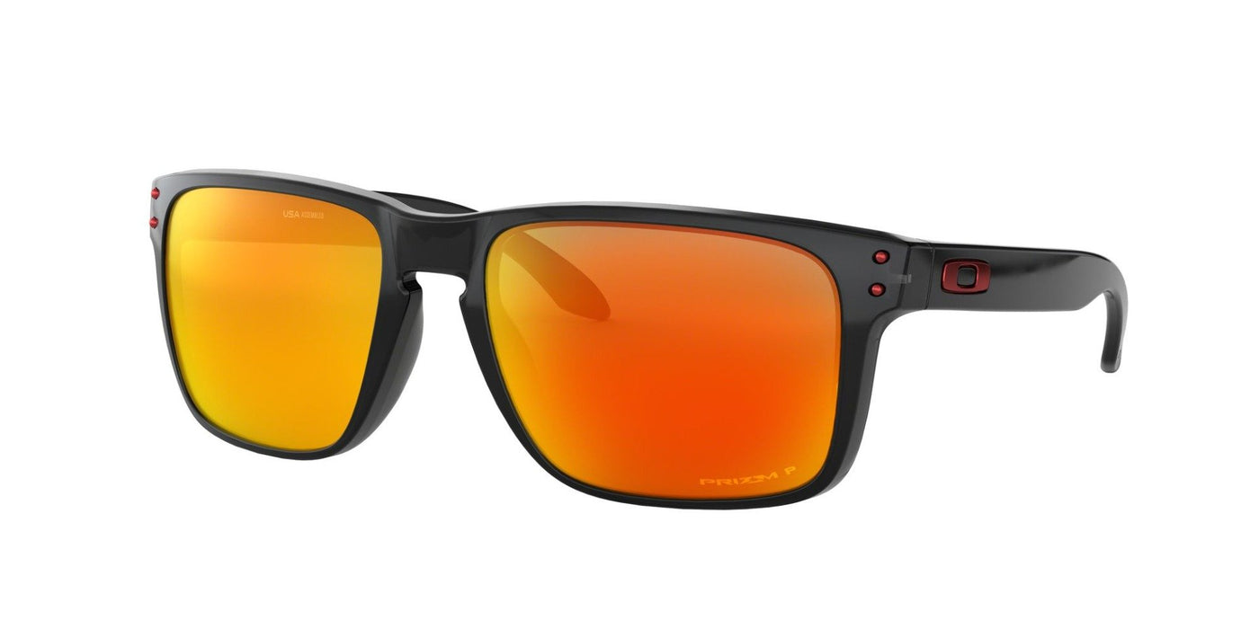 Oakley Holbrook XL OO9417 Black/Orange Polarised #colour_black-orange-polarised