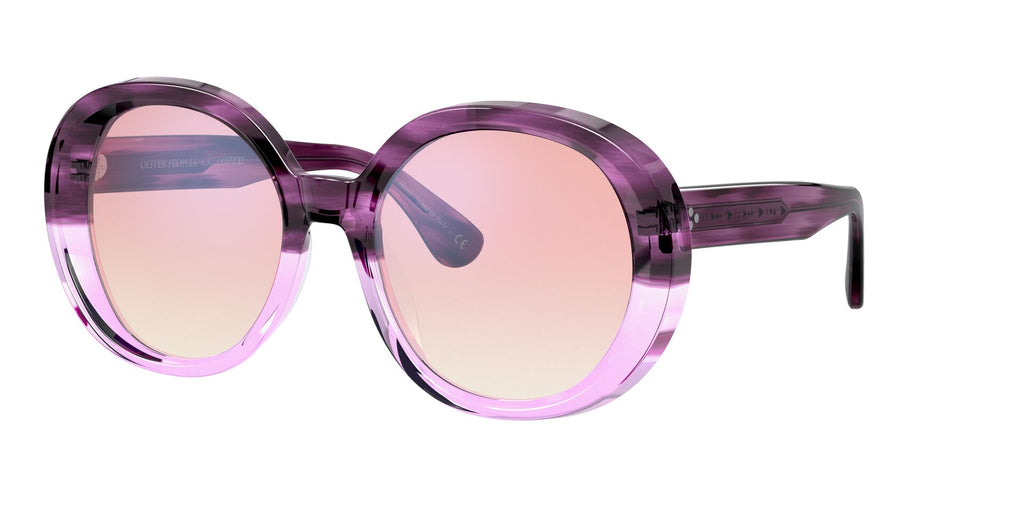 Oliver Peoples Leidy OV5426SU Violet-Pink-Mirror #colour_violet-pink-mirror
