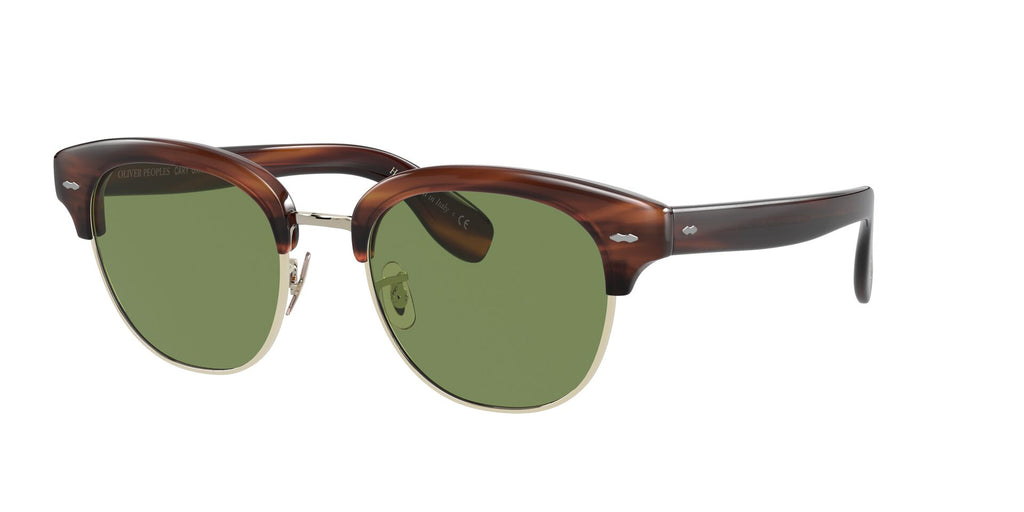 Oliver Peoples Cary Grant 2 Sun OV5436S Dark-Tortoise-Green-Polarised #colour_dark-tortoise-green-polarised