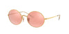 Ray-Ban Oval RB1970 Gold-Pink-Mirror #colour_gold-pink-mirror