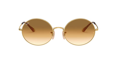 Ray-Ban Oval RB1970 Gold/Brown Gradient #colour_gold-brown-gradient