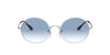 Ray-Ban Oval RB1970 Silver/Blue Gradient #colour_silver-blue-gradient