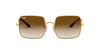 Ray-Ban Square RB1971 Gold/Brown Gradient #colour_gold-brown-gradient
