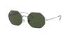 Ray-Ban Octagon RB1972 Silver/Green #colour_silver-green