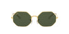 Ray-Ban Octagon RB1972 Gold-Green #colour_gold-green